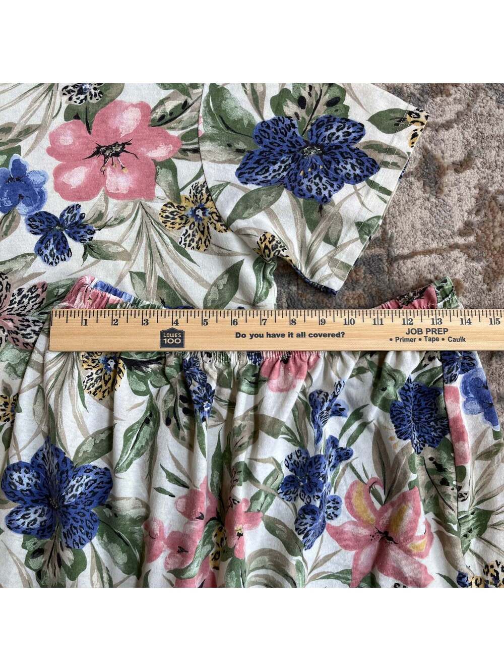 Floral Matching Set (M/L) - Picture 3 of 6